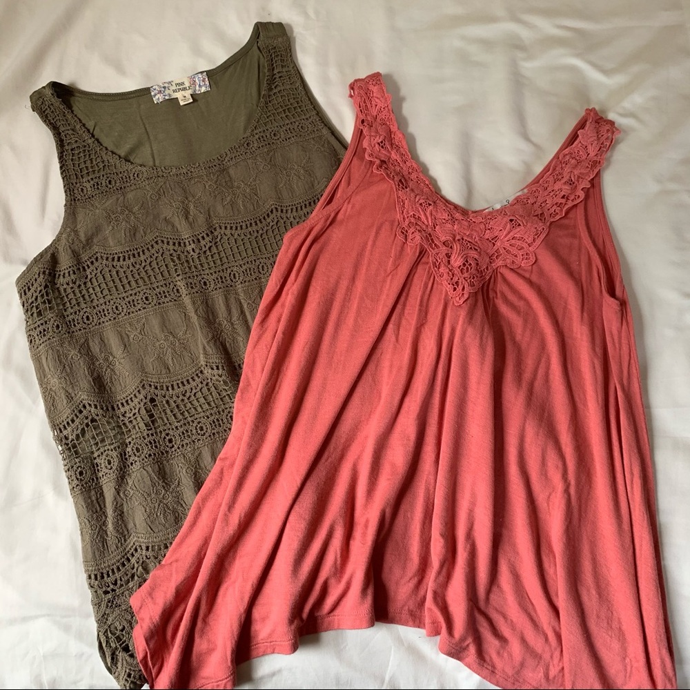 American Rag and Pink Republic Tank Tops Bundle